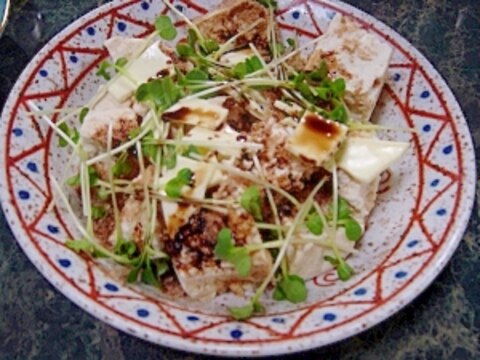 豆腐とチーズのおかかサラダ（低カロリー高たんぱく）